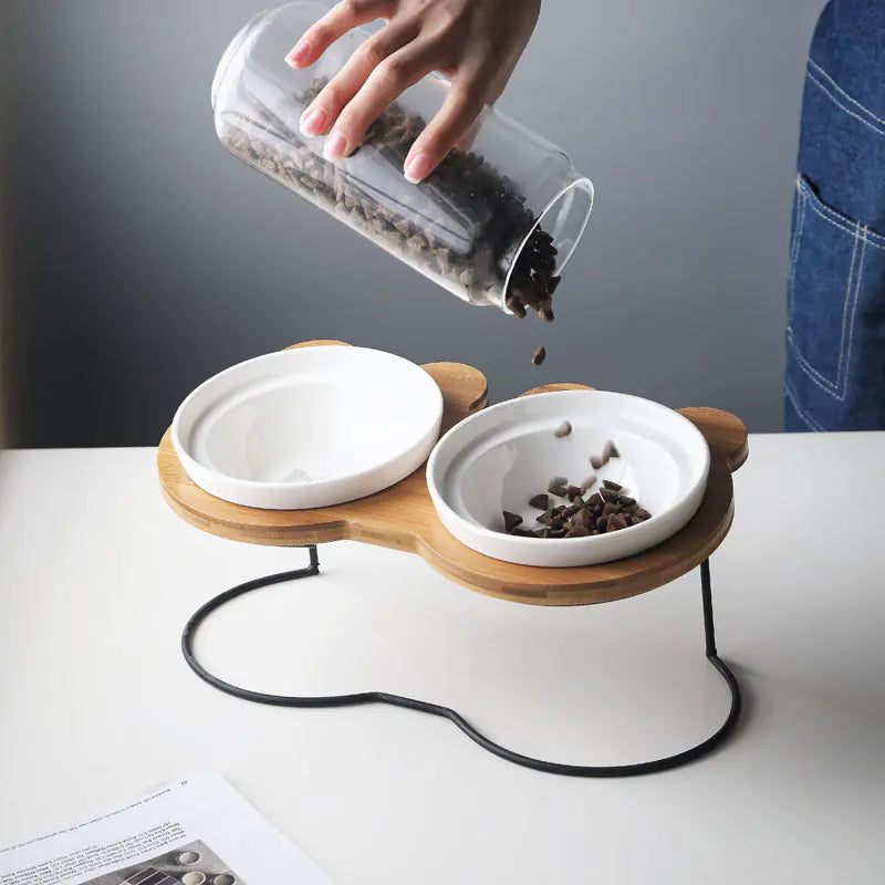 ErgoComfort Cat Bowl Holder