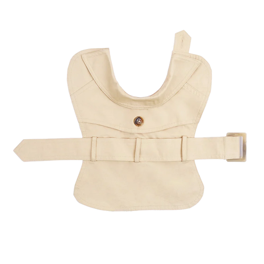 Chic Summer Dog Trench Coat - British Style