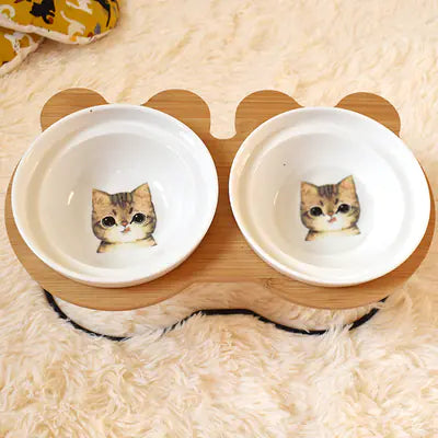 ErgoComfort Cat Bowl Holder