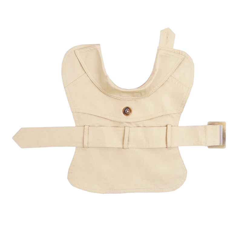 Chic Summer Dog Trench Coat - British Style
