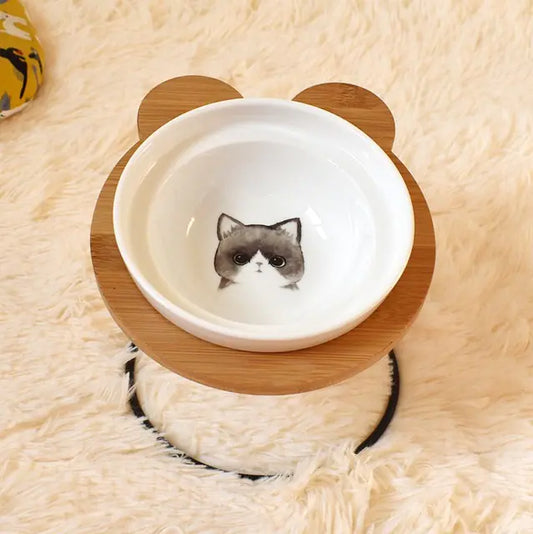 ErgoComfort Cat Bowl Holder